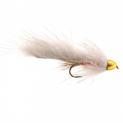 The Essential Fly Conehead Minky Brown Grey Fishing Fly